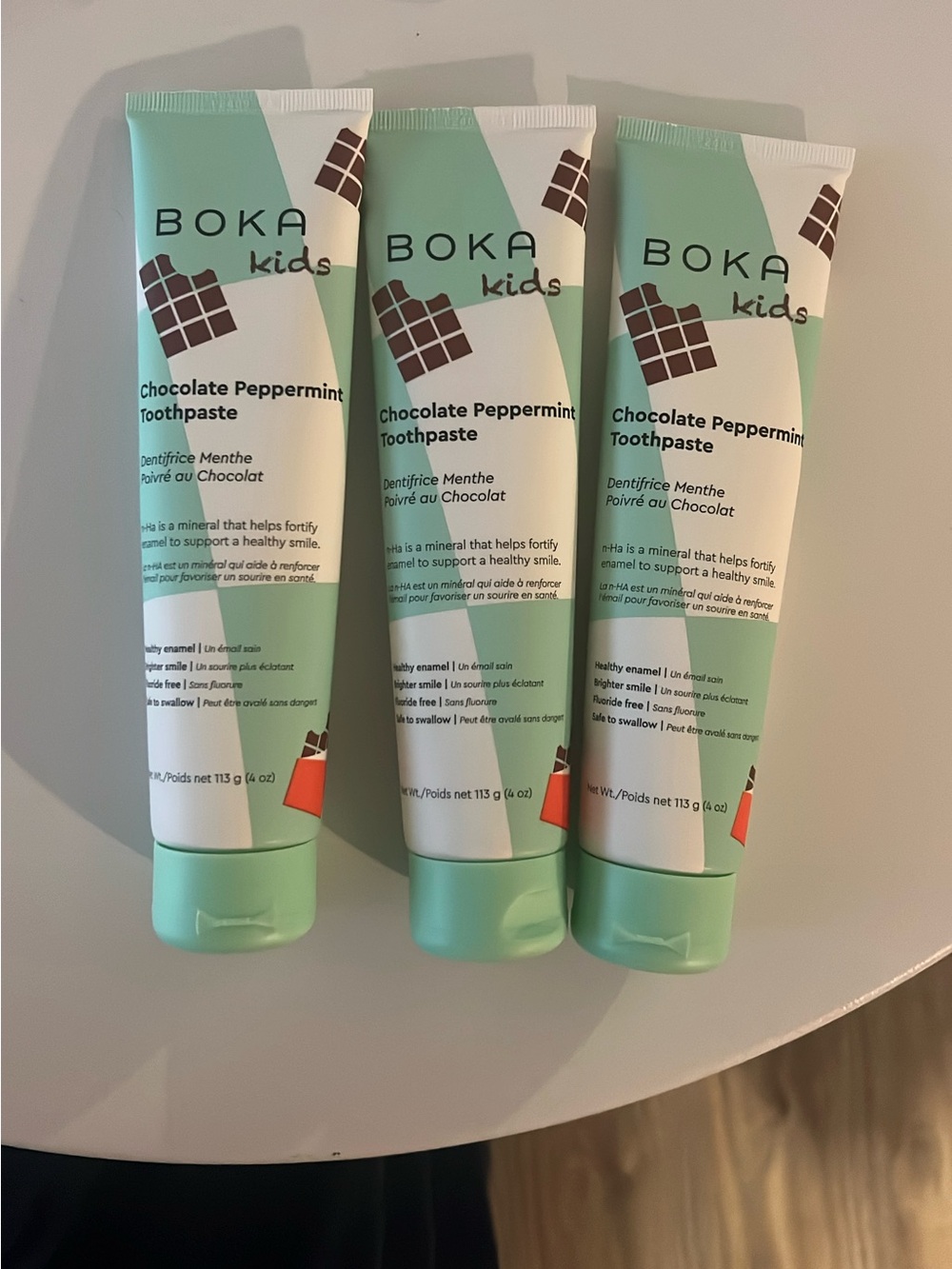 Chocolate Peppermint Toothpaste - Mint Green
